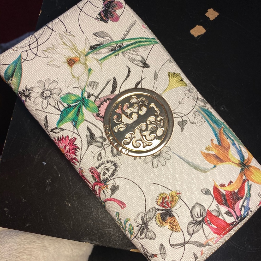 Floral wallet